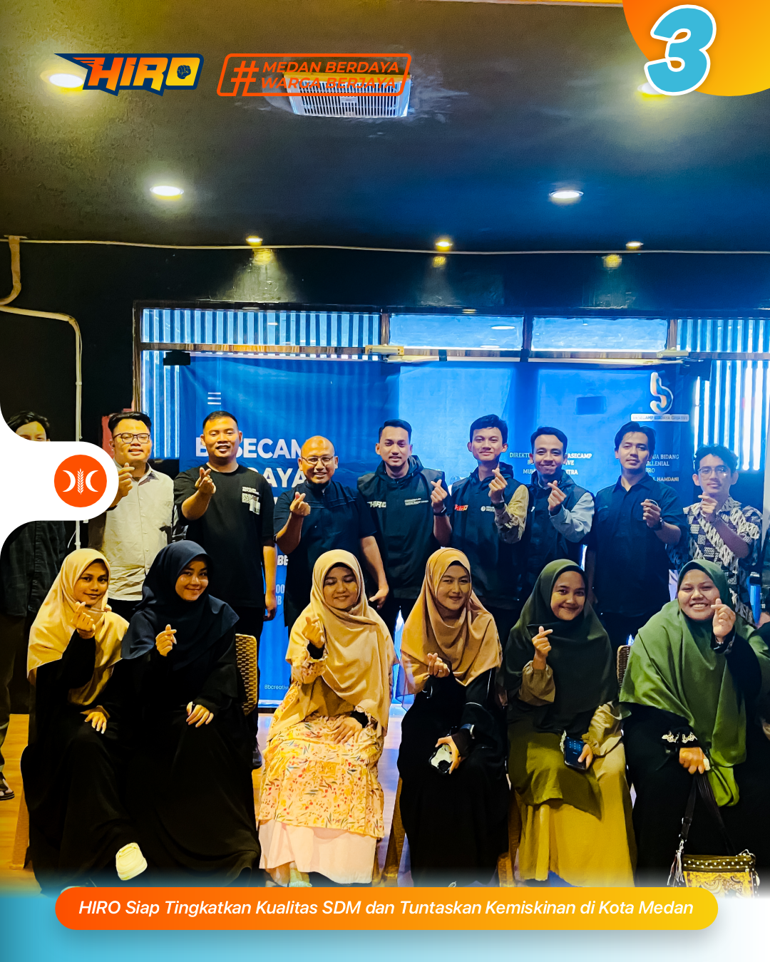 Basecamp Berdaya Creative (BBC) Diresmikan: Generasi Muda Medan Bersatu untuk Pilkada Medan 2024